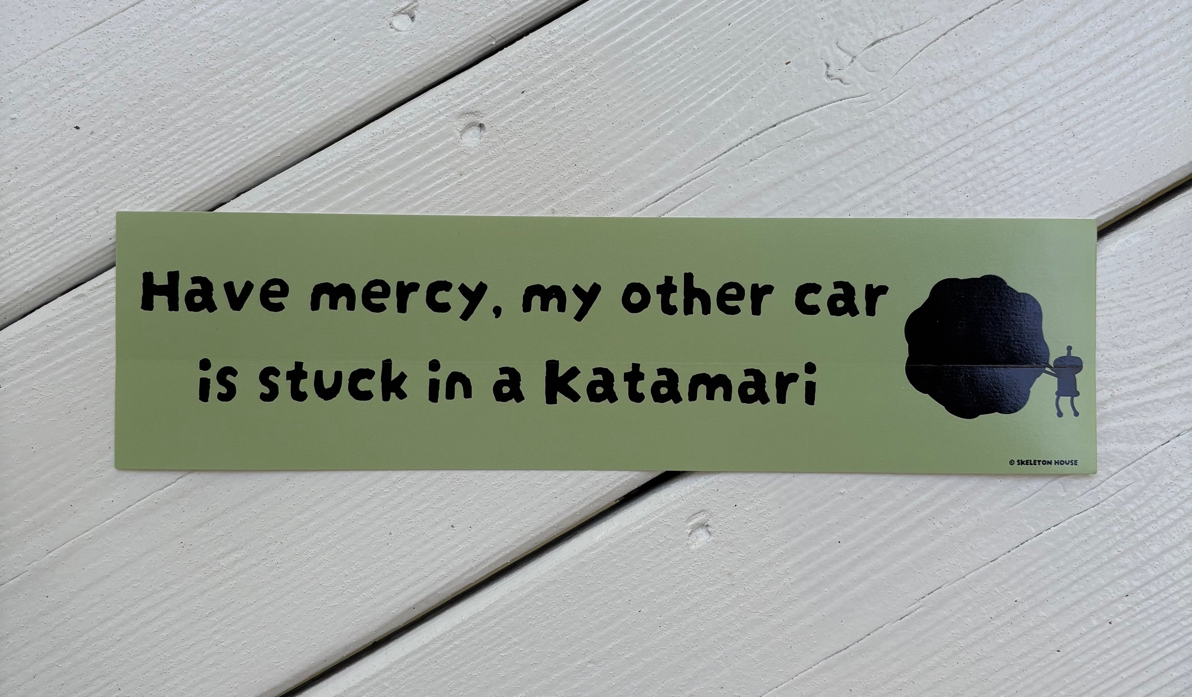 Katamari-inspired bumper magnet