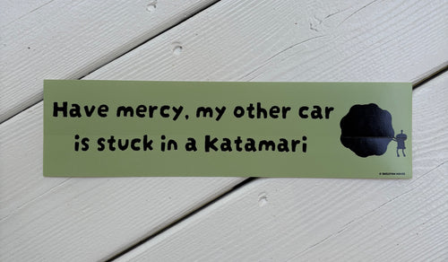 Katamari-inspired bumper magnet